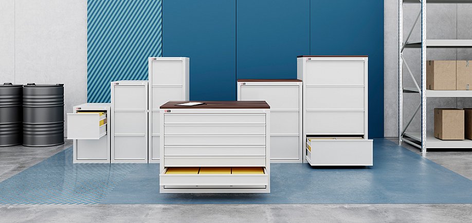 File and cardfile cabinets