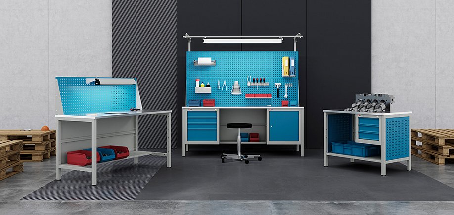 VL-K workbenches (up to 750 kg)