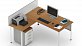 P1 Office Desk with Corner Segment (width 1600 mm)