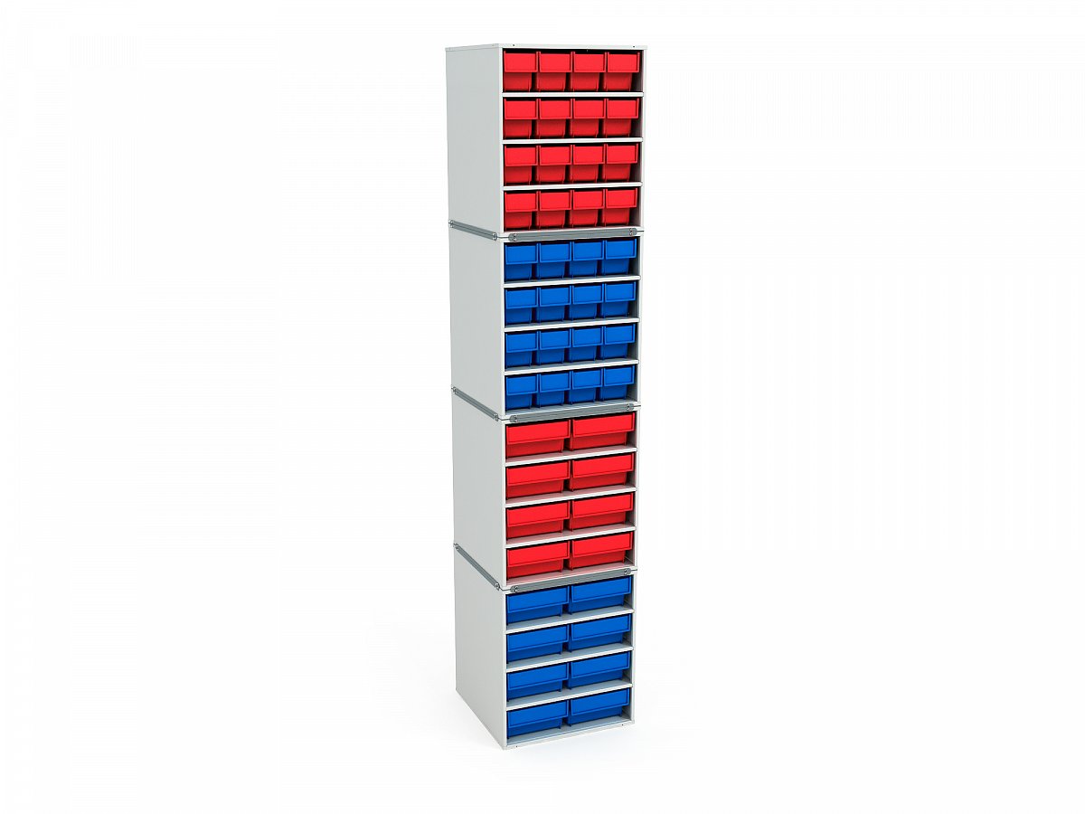 Stationary Modular Storage Counter (4 tier) (2)