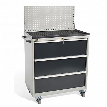Drawer unit: DiKom VS-033 – with panel, tray, castors, and side handle