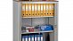 KD-142 office cupboard (2 shelves) with «Beech» tabletop