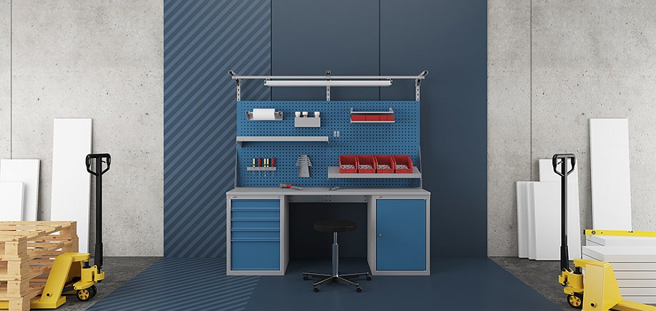 VL workbenches (up to 1500 kg)