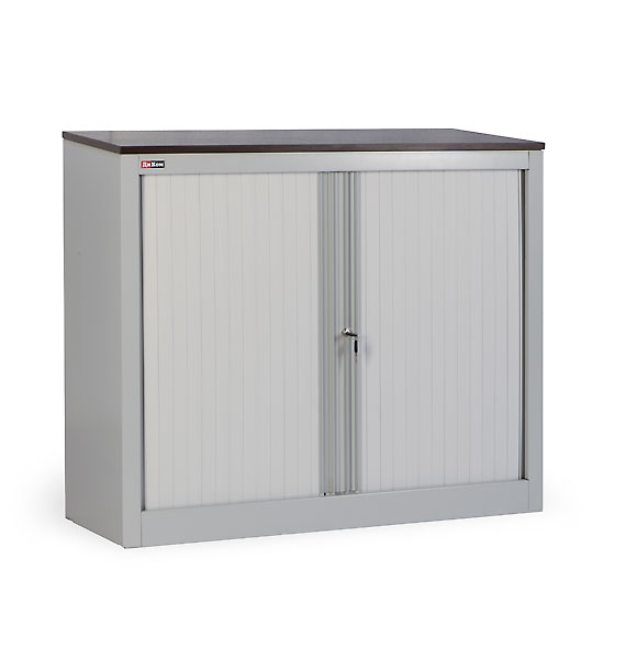 KD-141 office cupboard (1 shelf) with roller shutter doors (2)