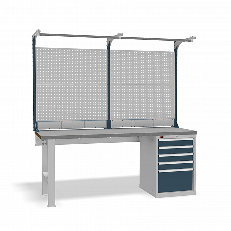 DiKom VS-200-04 Workbench + DiKom Perforated Panel VS-200-E3