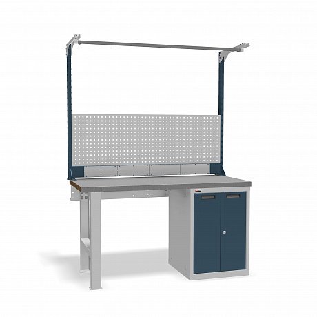 DiKom VS-150-03 Workbench + DiKom Perforated Panel VS-150-E5