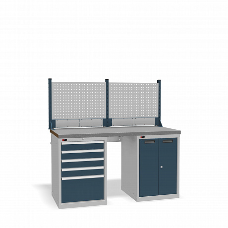 DiKom VS-150-07 Workbench + DiKom Perforated Panel VS-150-E1