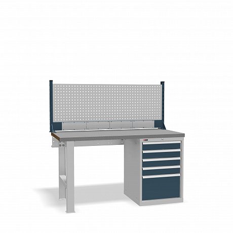DiKom VS-150-04 Workbench + DiKom Perforated Panel VS-150-E4