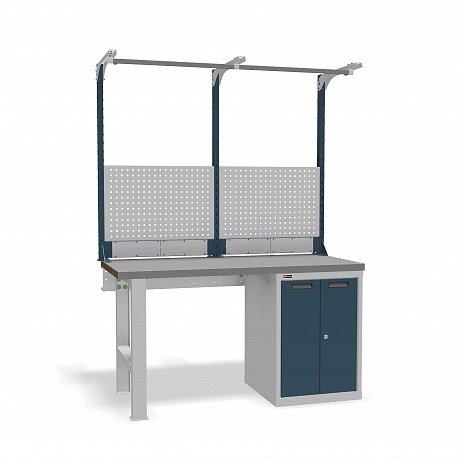 DiKom VS-150-03 Workbench + DiKom Perforated Panel VS-150-E2