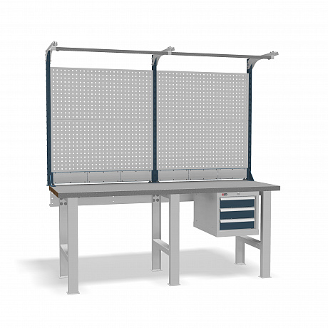 DiKom VS-200-02 Workbench + DiKom Perforated Panel VS-200-E3