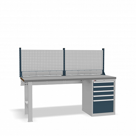 DiKom VS-200-04 Workbench + DiKom Perforated Panel VS-200-E1