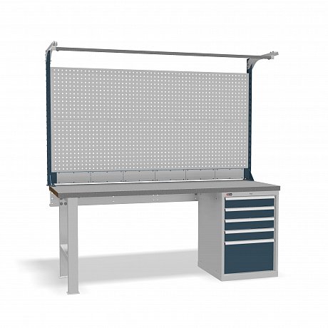 DiKom VS-200-04 Workbench + DiKom Perforated Panel VS-200-E6